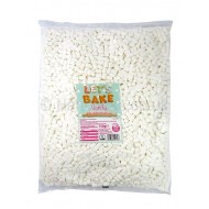 Let's Bake Mini Marshmallows - White Vanilla Flavour Halal 750g Bag 